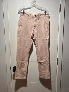 Men's Goodfellow Skinny Fit Chino Pants - Blush Pink - Size 30